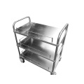 High Performance Medical Furniture Stainless Steel Instrument Hospital Trolley